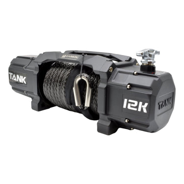 Carbon TANK - 12000lb Winch 12V - CW - TK12BLK 2